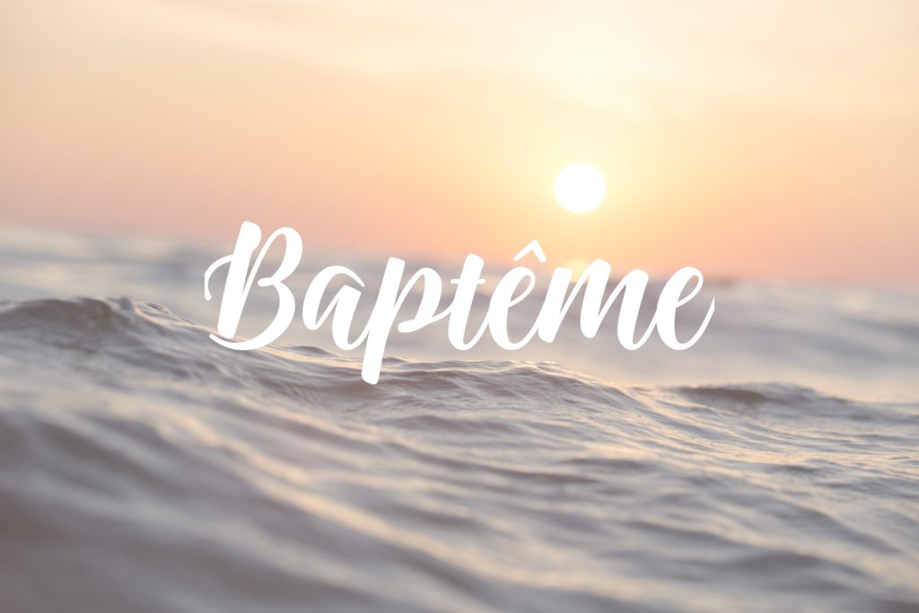 Message sur le Baptême